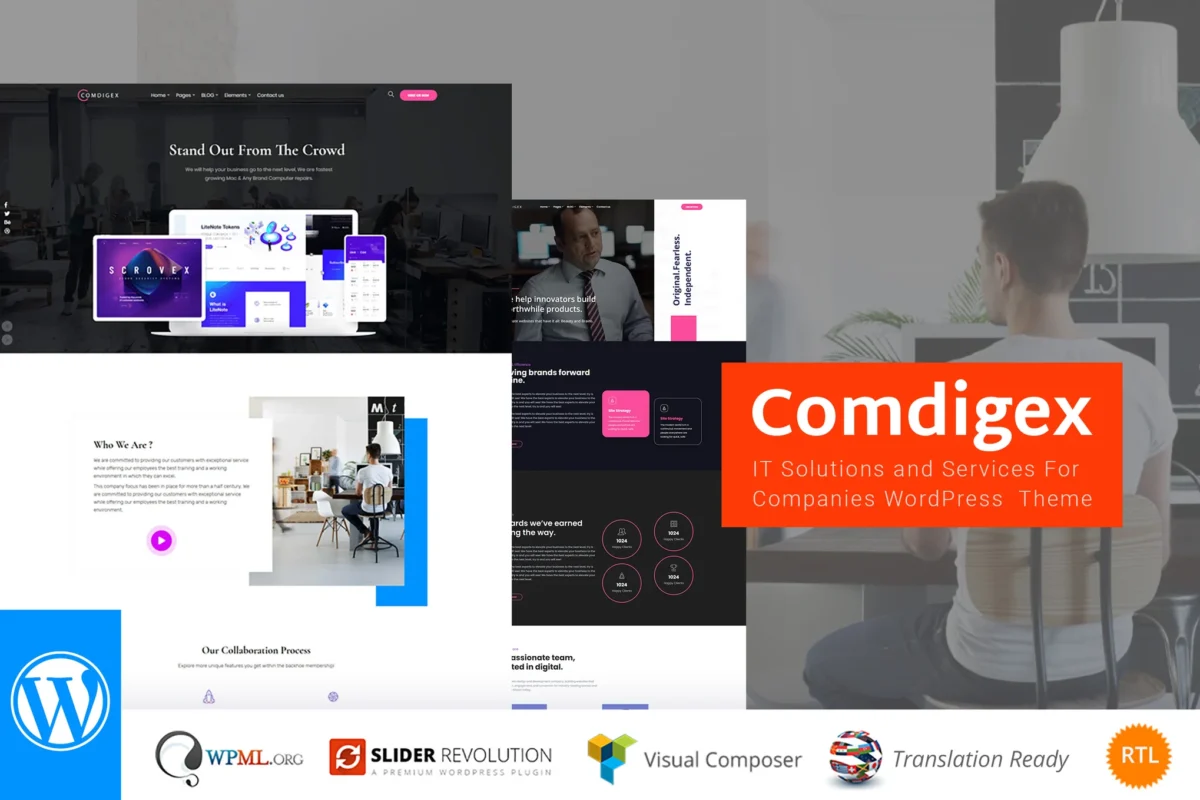 Comdigex - IT Solutions and Services WP Theme