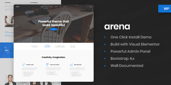 Arena - Business & Agency WordPress Theme