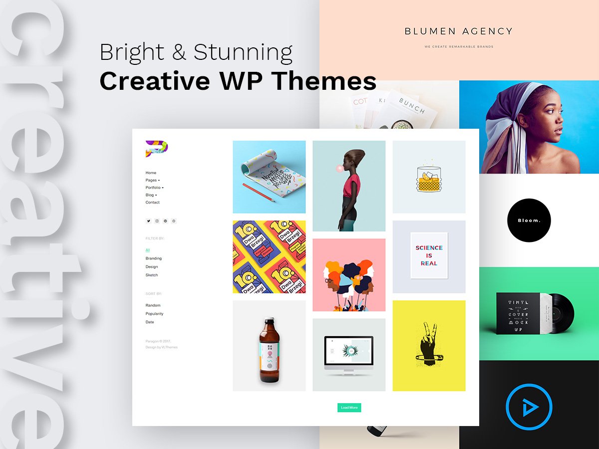 Chiron | Creative Portfolio WordPress Theme
