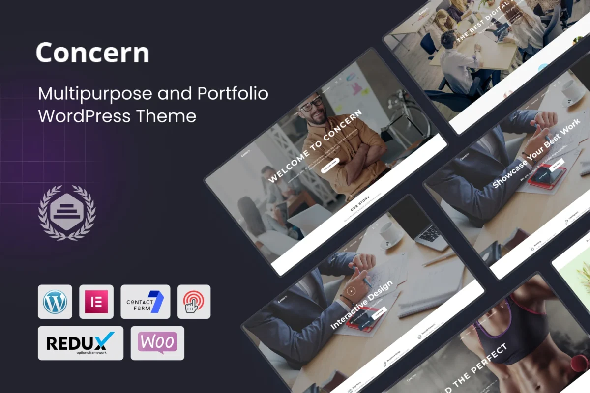 Concern - Multipurpose and Portfolio WordPress