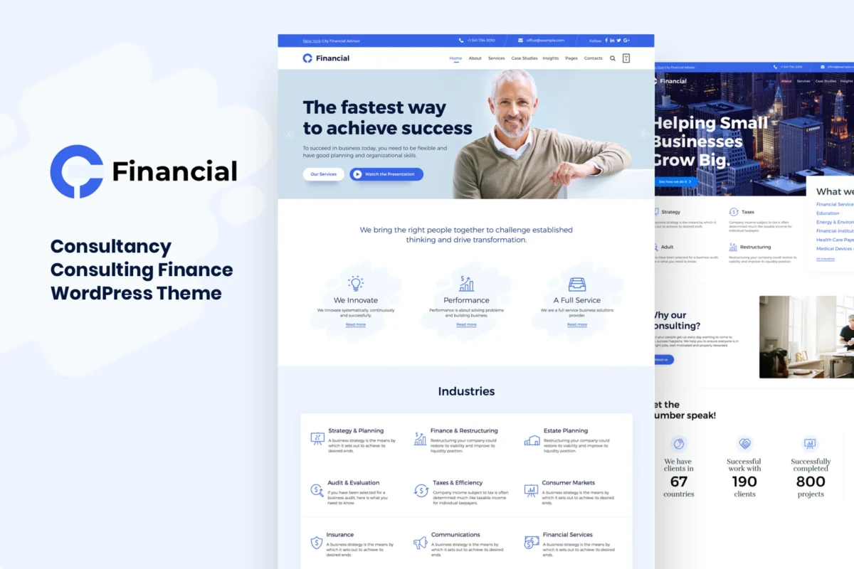 Consultancy - Business Consulting WordPress Theme