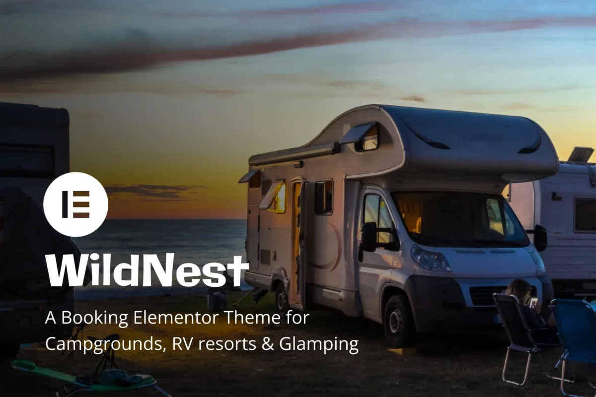WildNest - Campgrounds & RV Parks Booking Theme