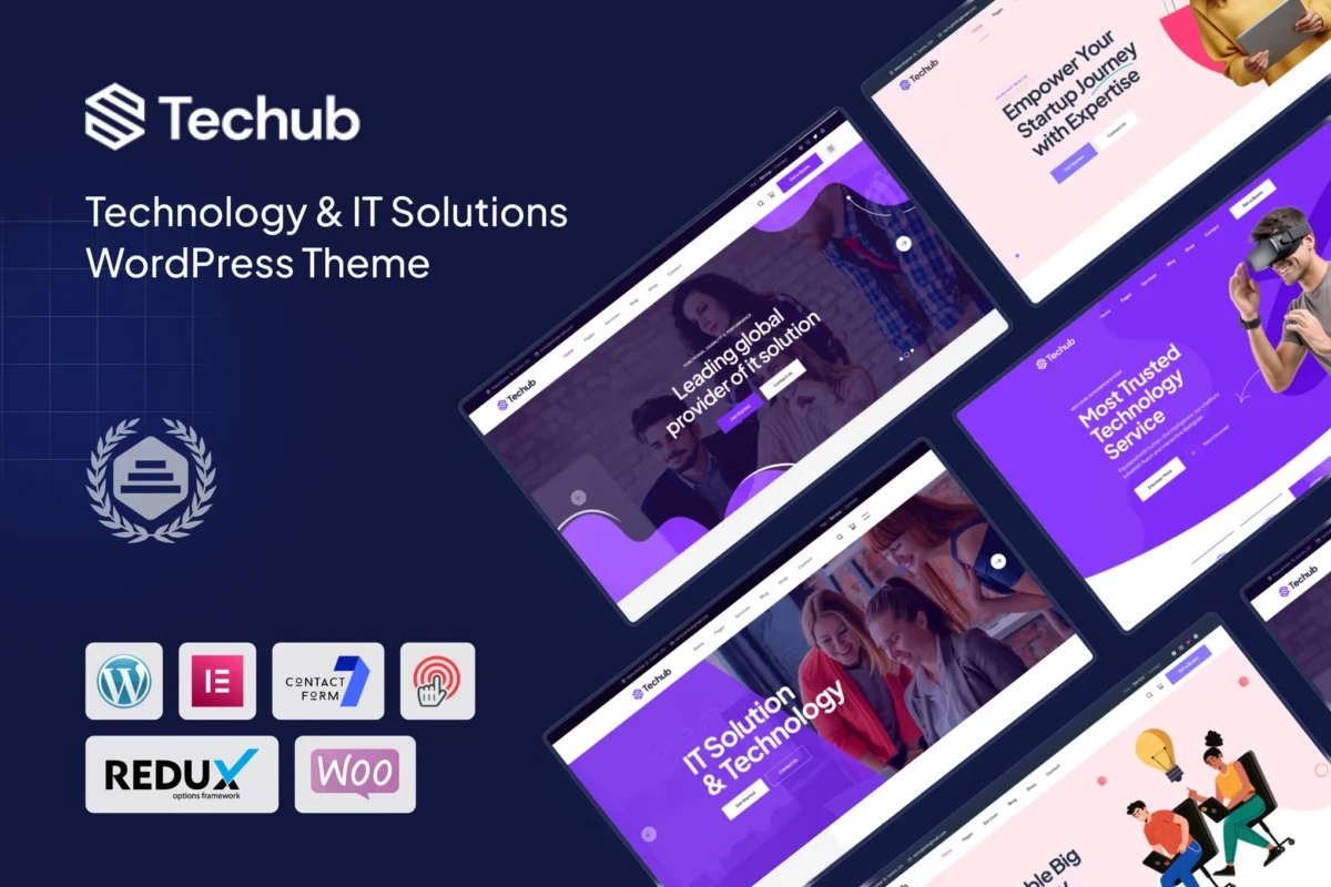 Techub – Technology & IT Solutions WordPress Theme