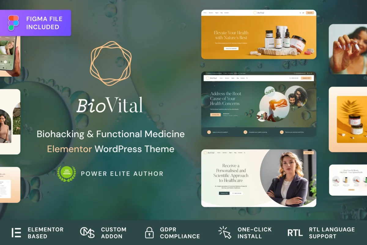 BioVital - Functional Medicine Doctor Theme
