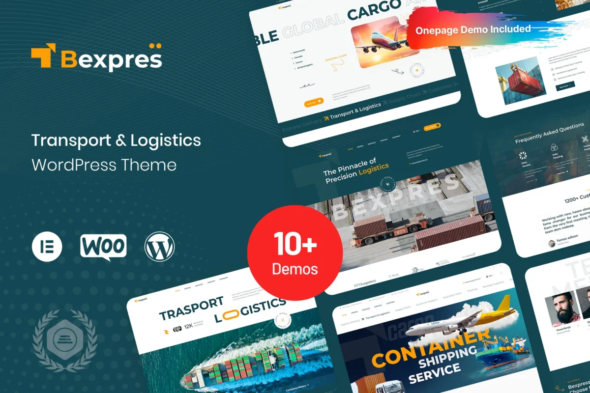 Bexpres - Transport & Logistics WordPress Theme
